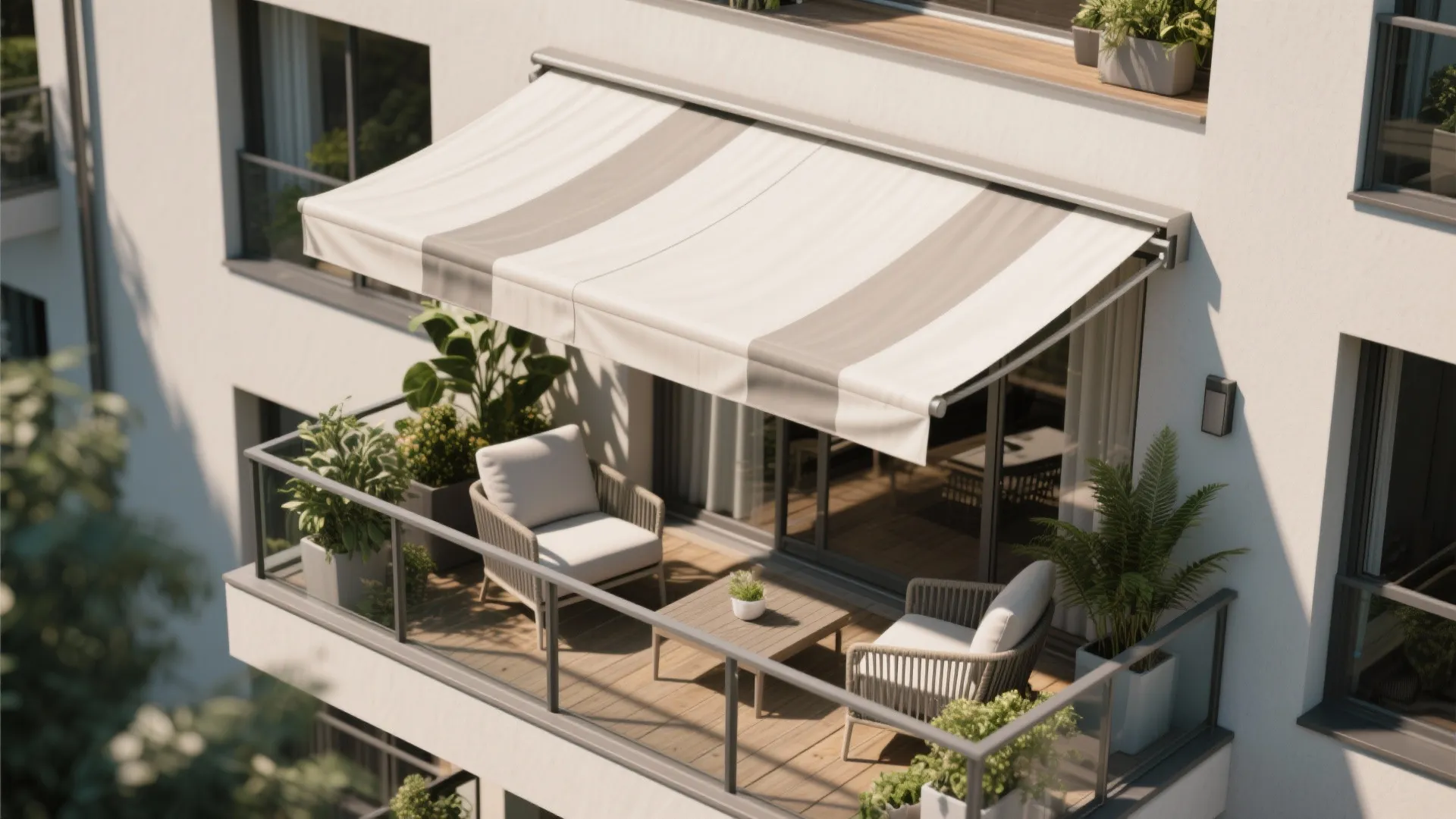 Retractable Awning Roof