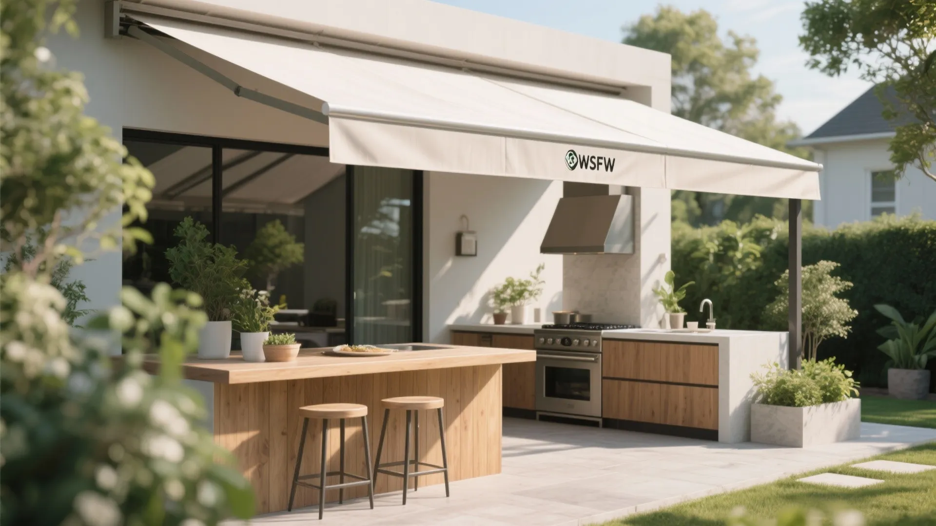 7. Retractable Awning