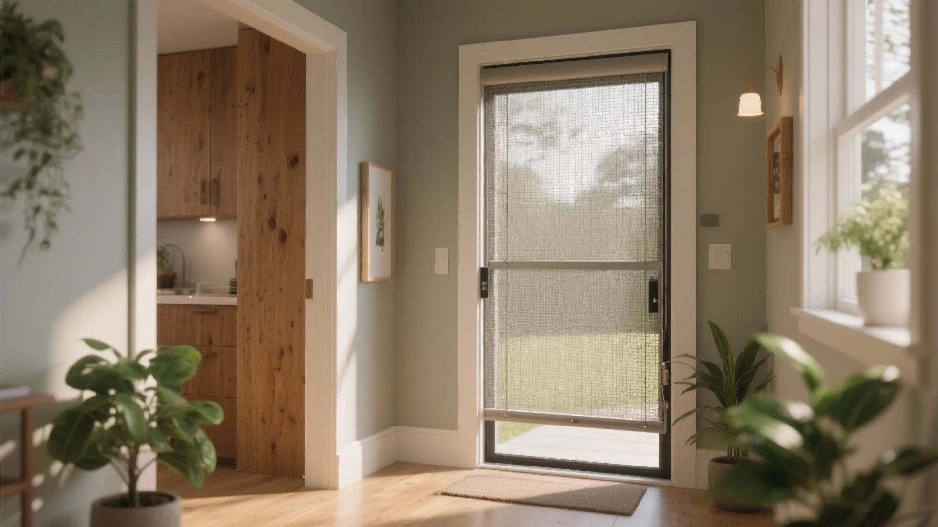 DIY Retractable Screen Door: 5 Ideas: Handy, stylish and small-space friendly retractable screen door ideas from a designer who’s learned the hard way