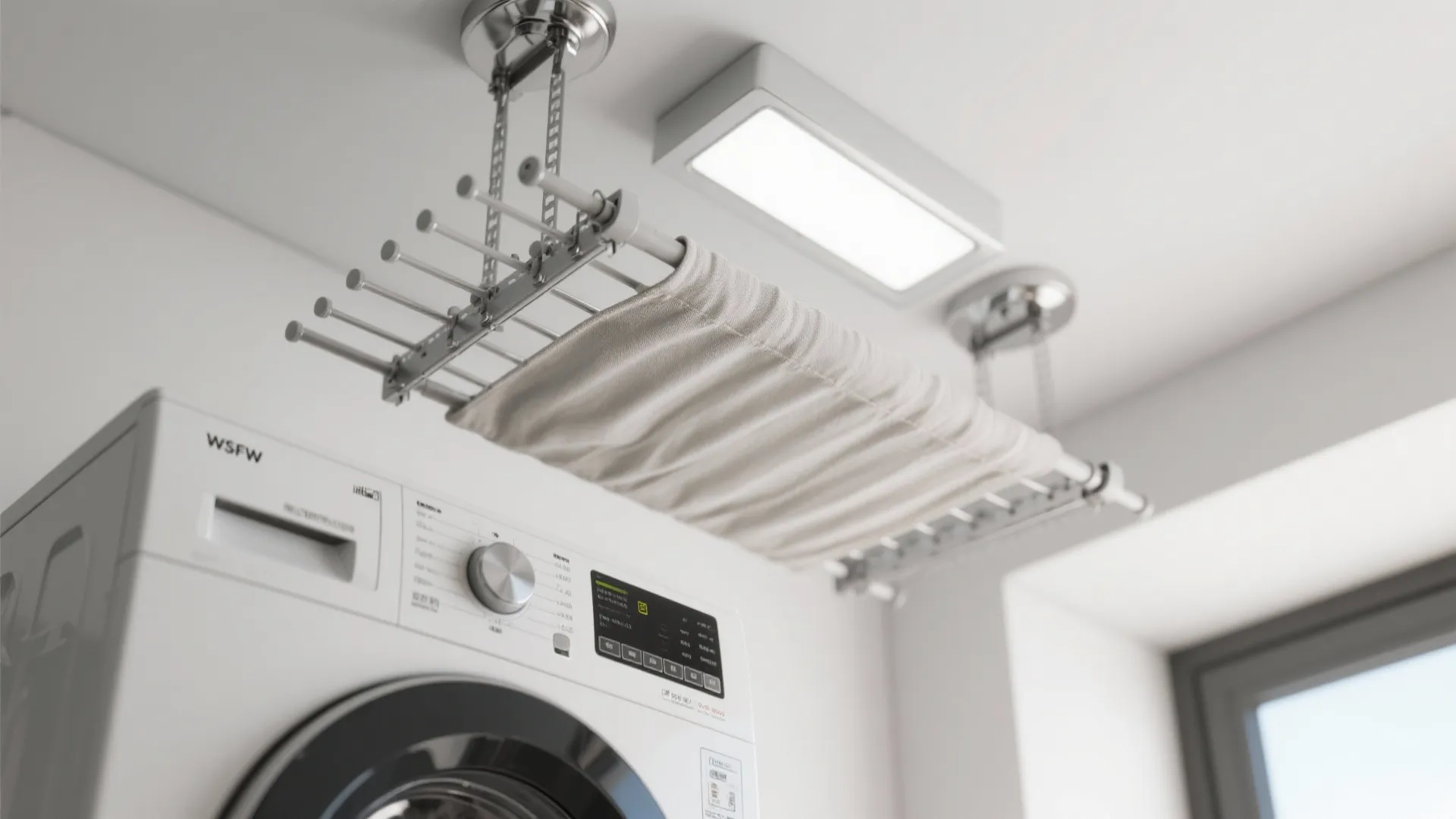 Tip 1: Retractable Ceiling-Mounted Line