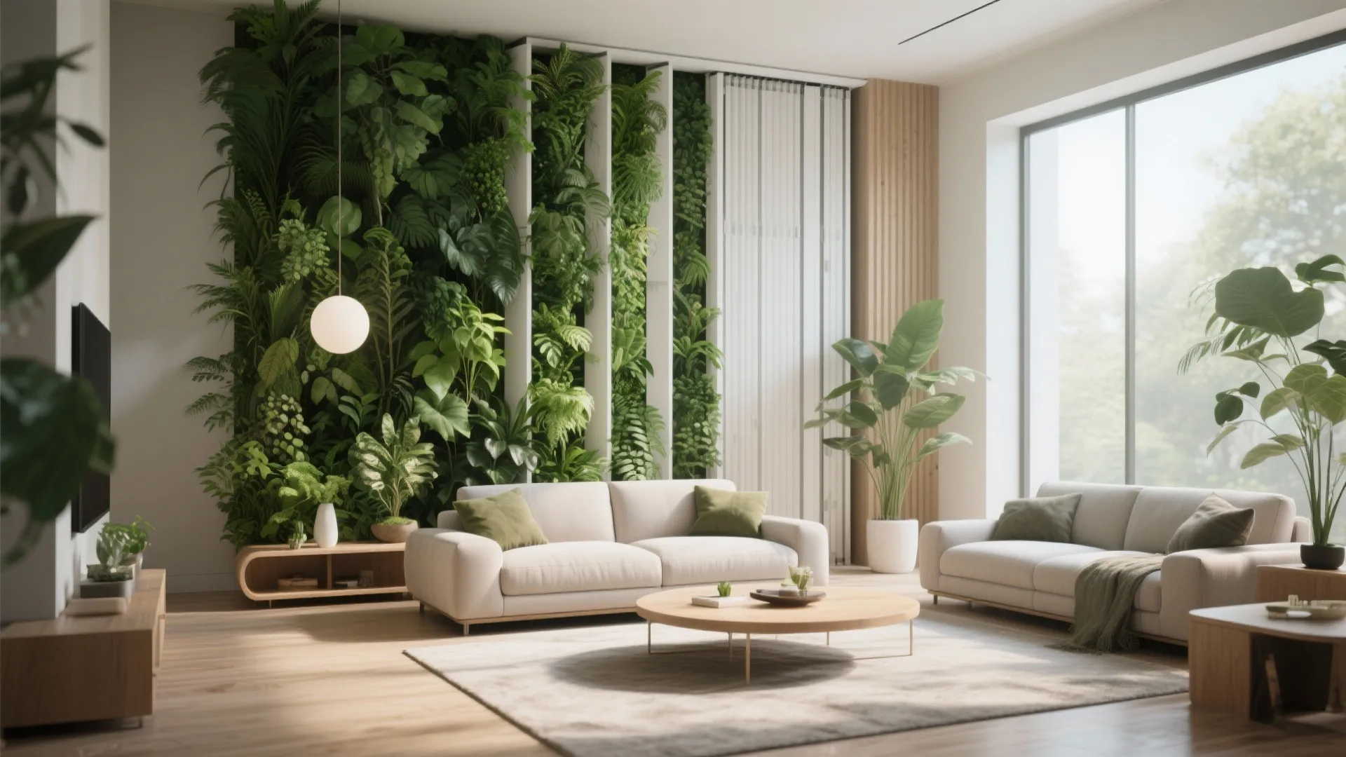 9. Retractable Plant Wall