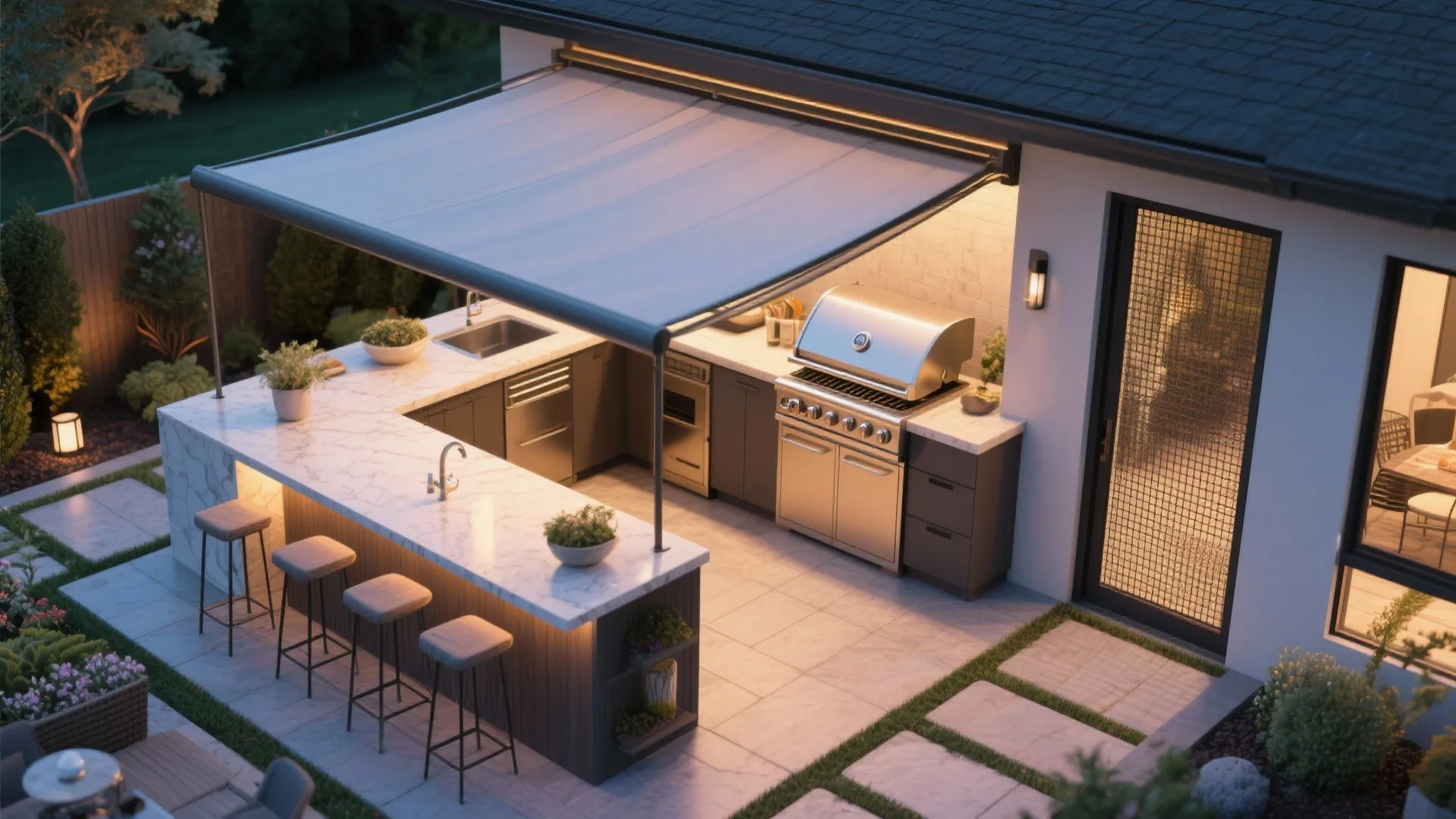 2. Retractable Screens