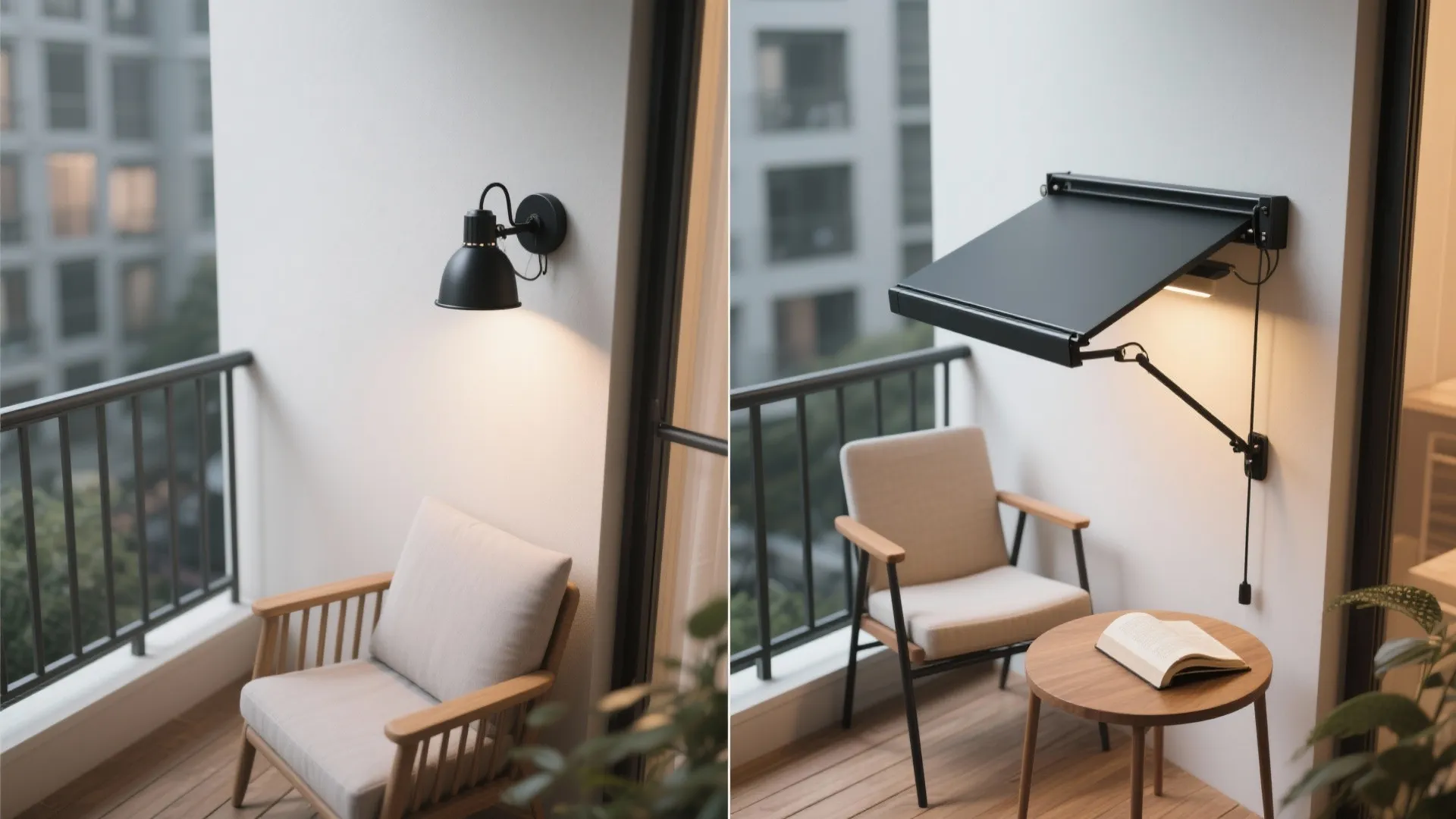 5. Retractable or Foldable Wall Lamp