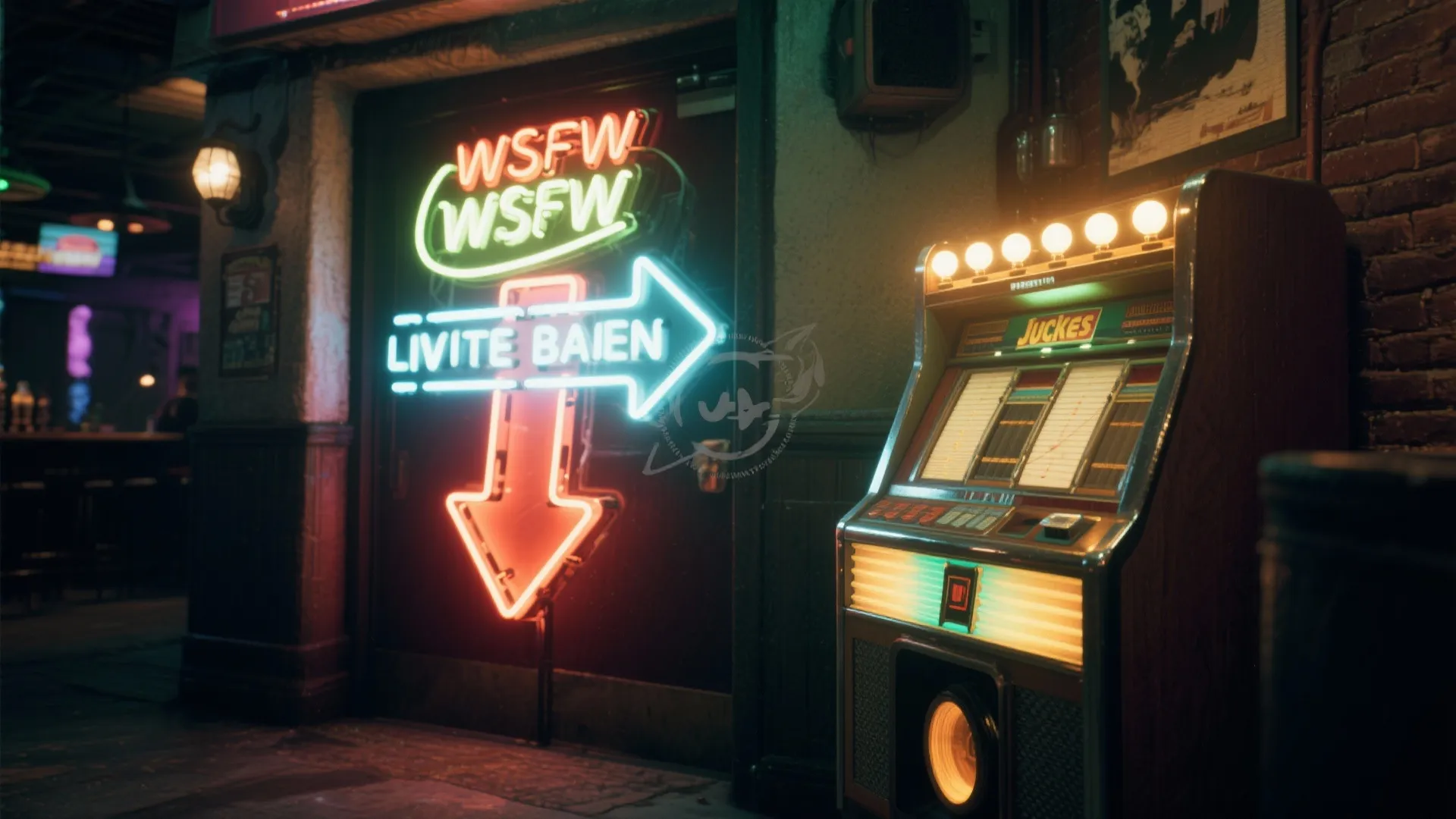 6. Retro Light-Up Arrows