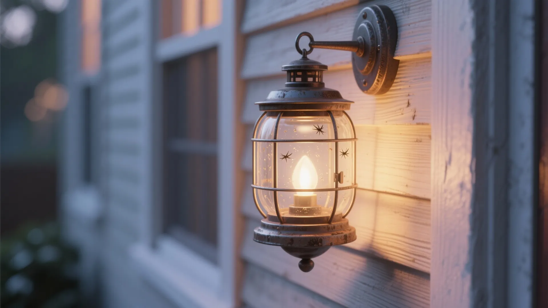 4. Retro Cage Lanterns in Compact Sizes