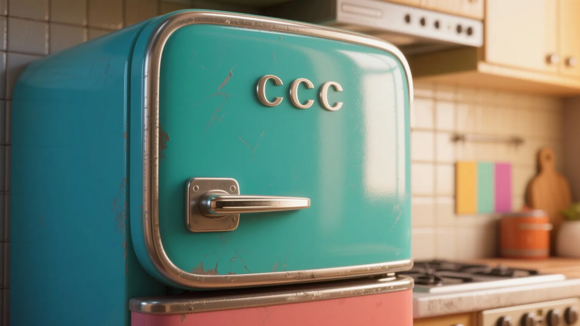 1. Retro-inspired fridges that double as focal points