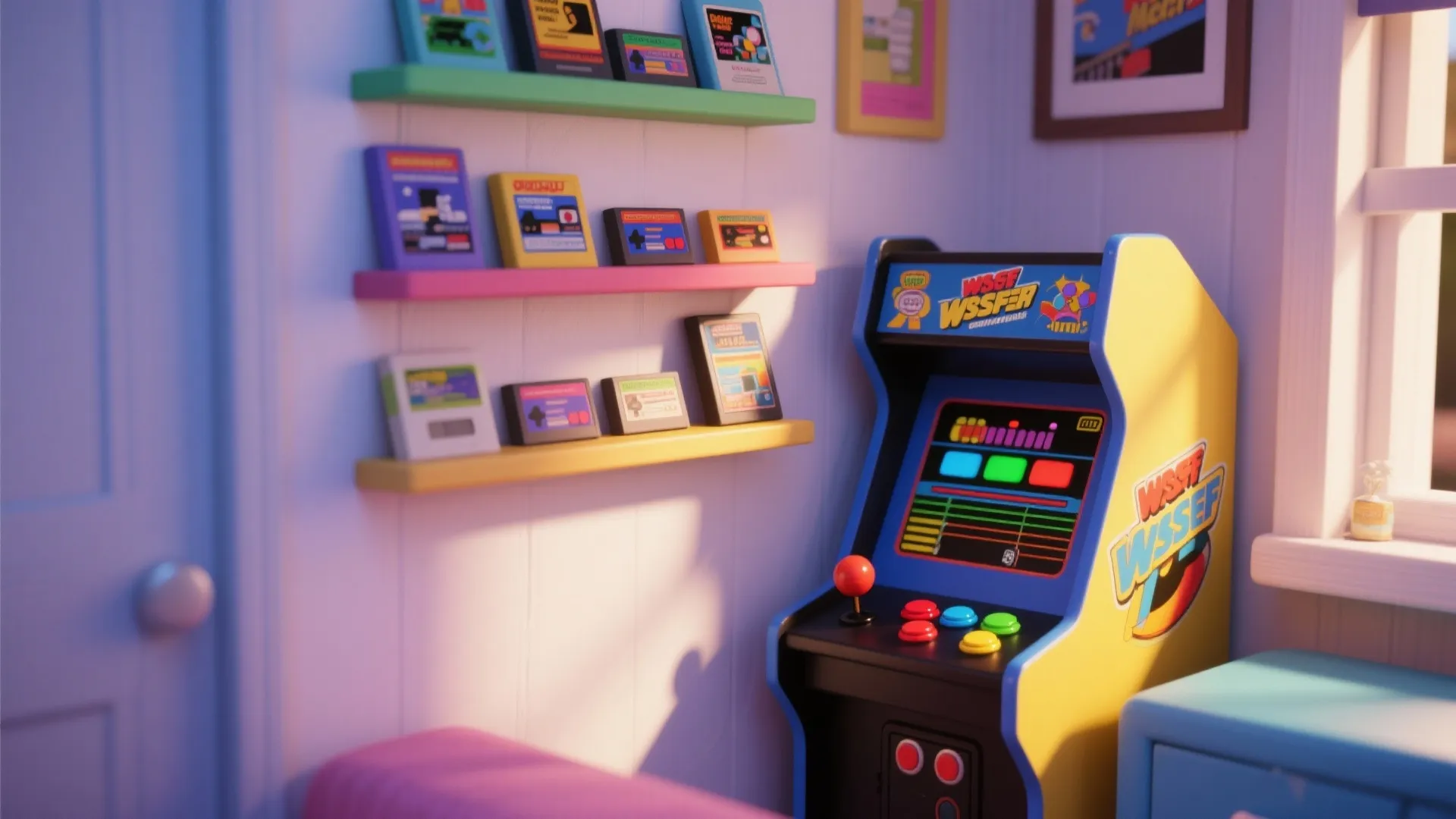 1. Retro Gaming Corner