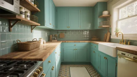 10 Retro Kitchen Ideas for Small Spaces
