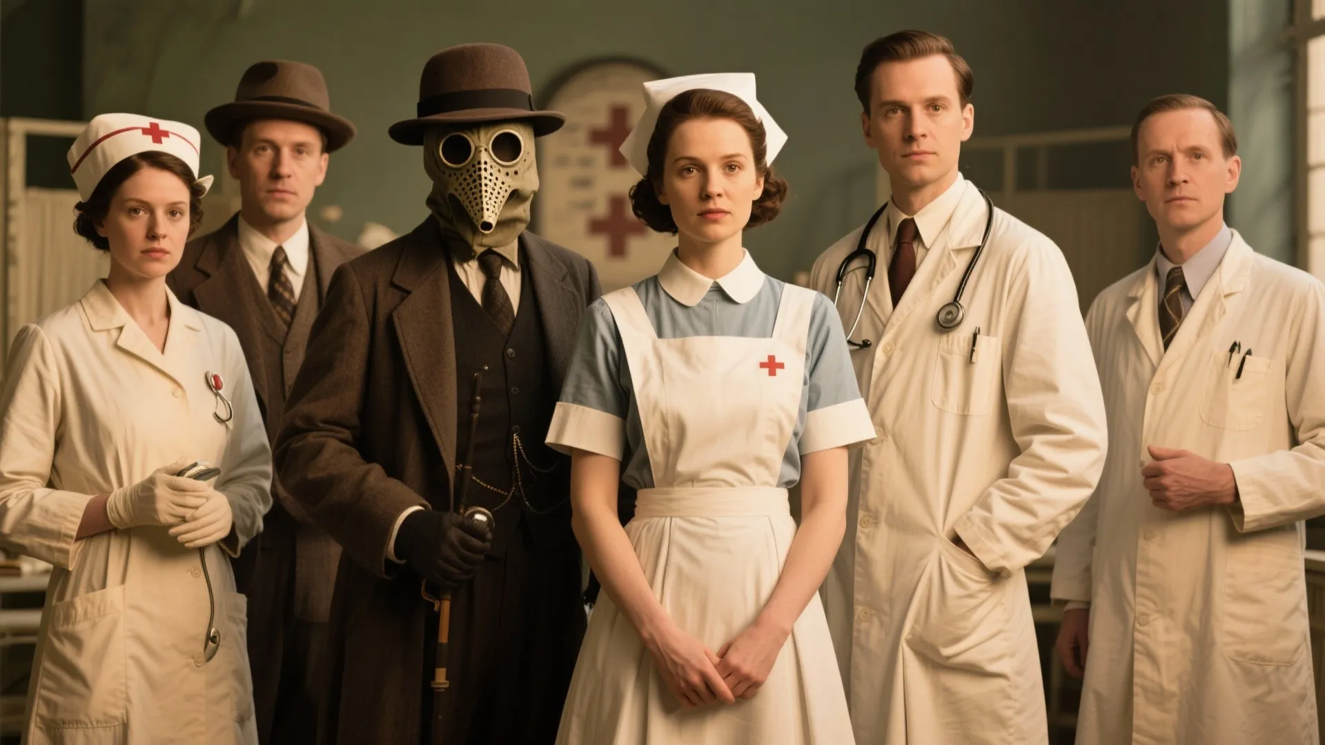 6. Retro Nurse or Doctor from Another Era