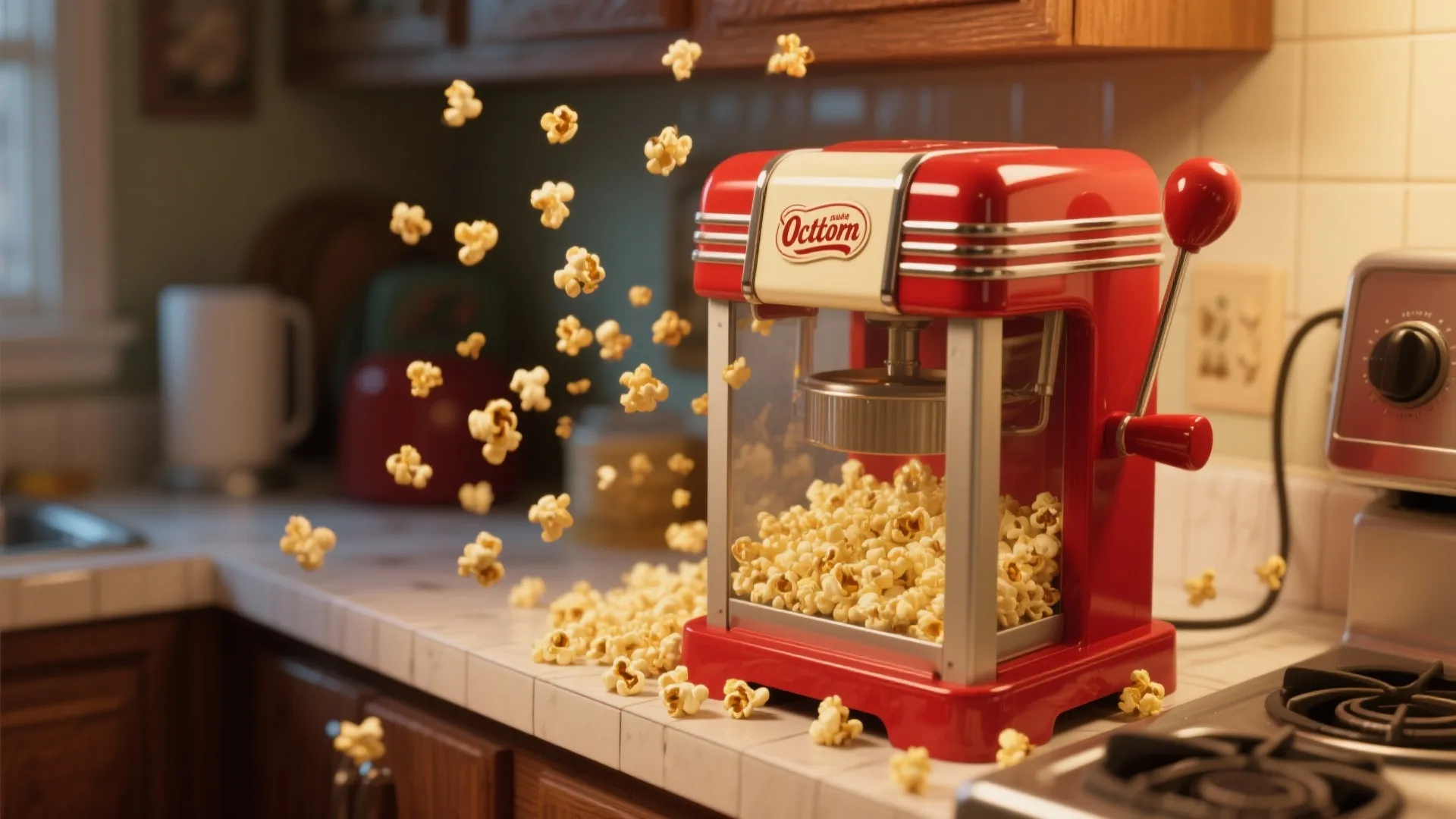 7. Retro Popcorn Maker
