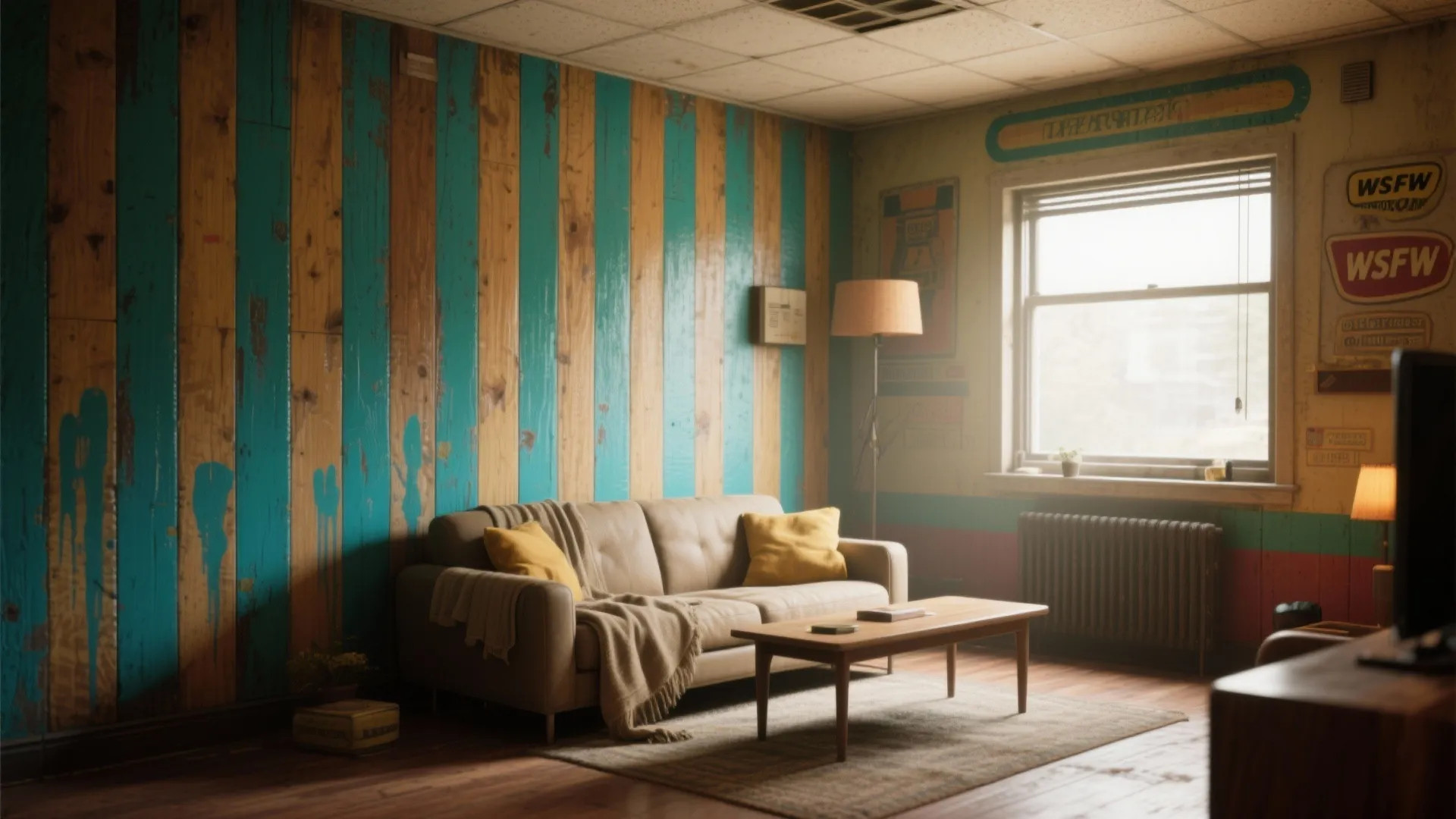 2. Retro Stripes for Vertical Drama