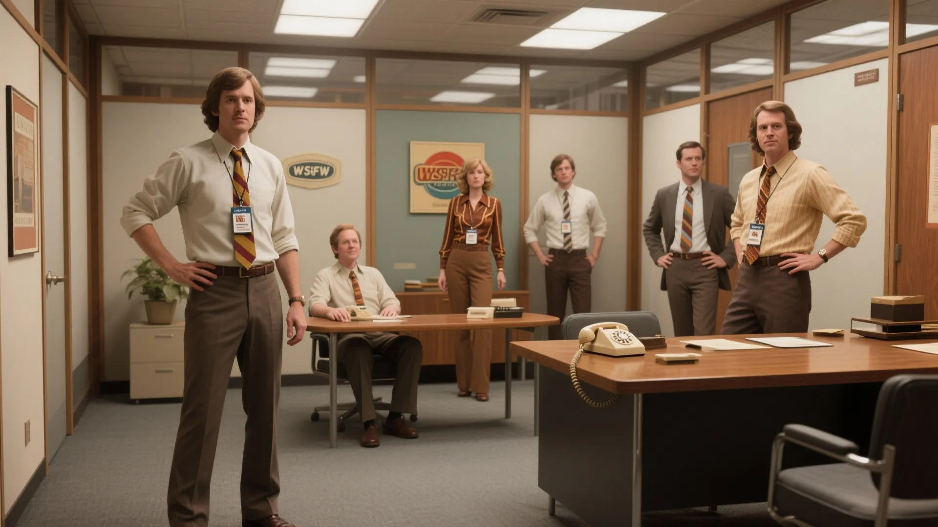 3. Retro Office Throwback: Vintage Business Casual