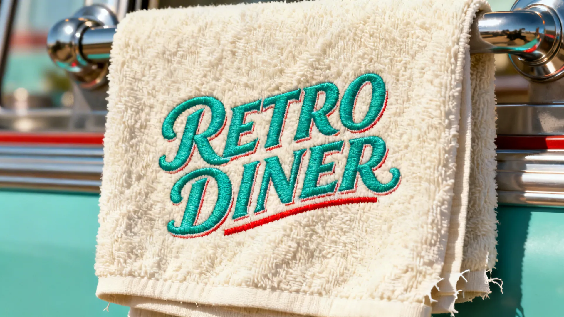 2) Retro Diner Typography