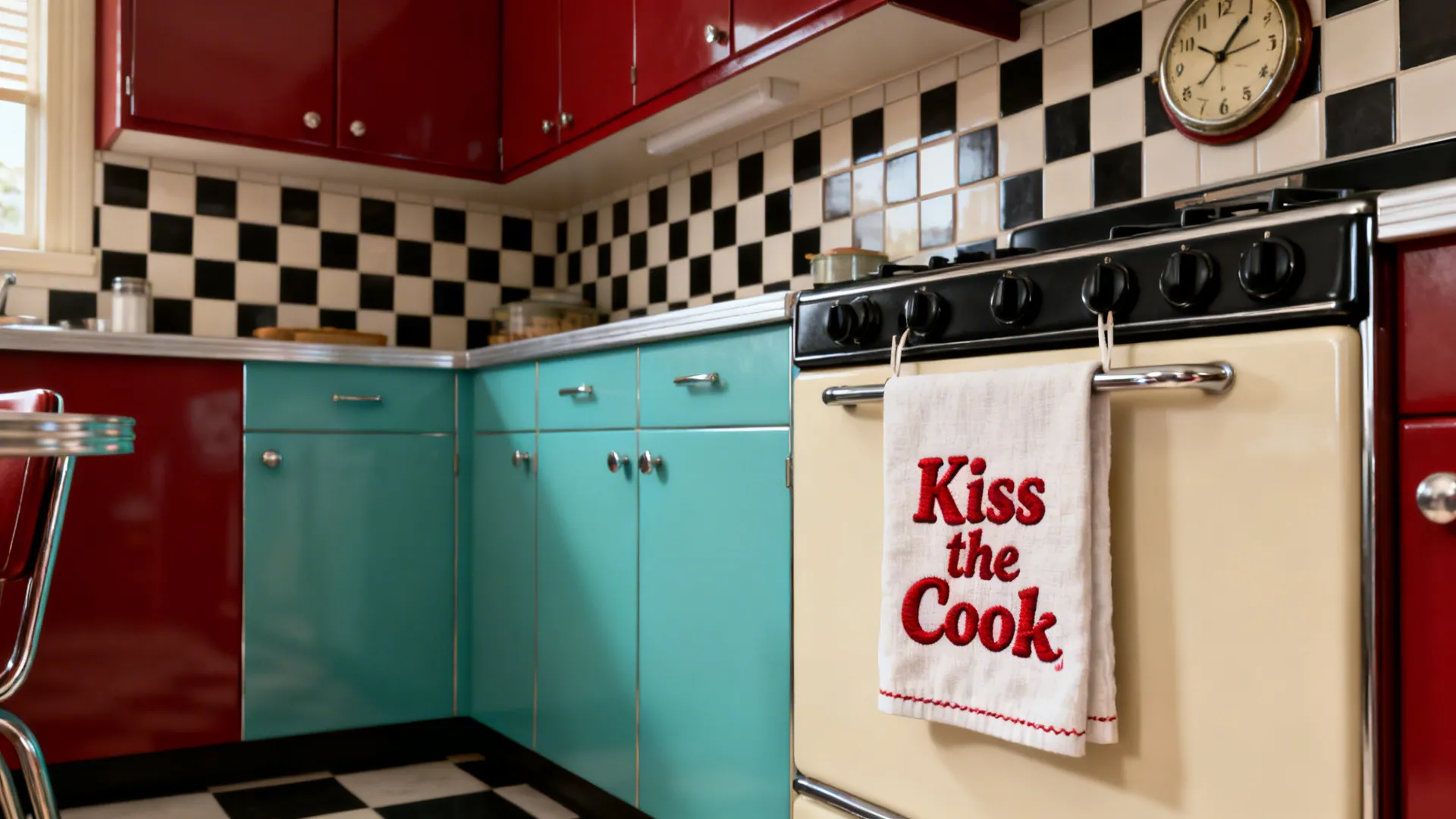 2) Retro Diner Typography