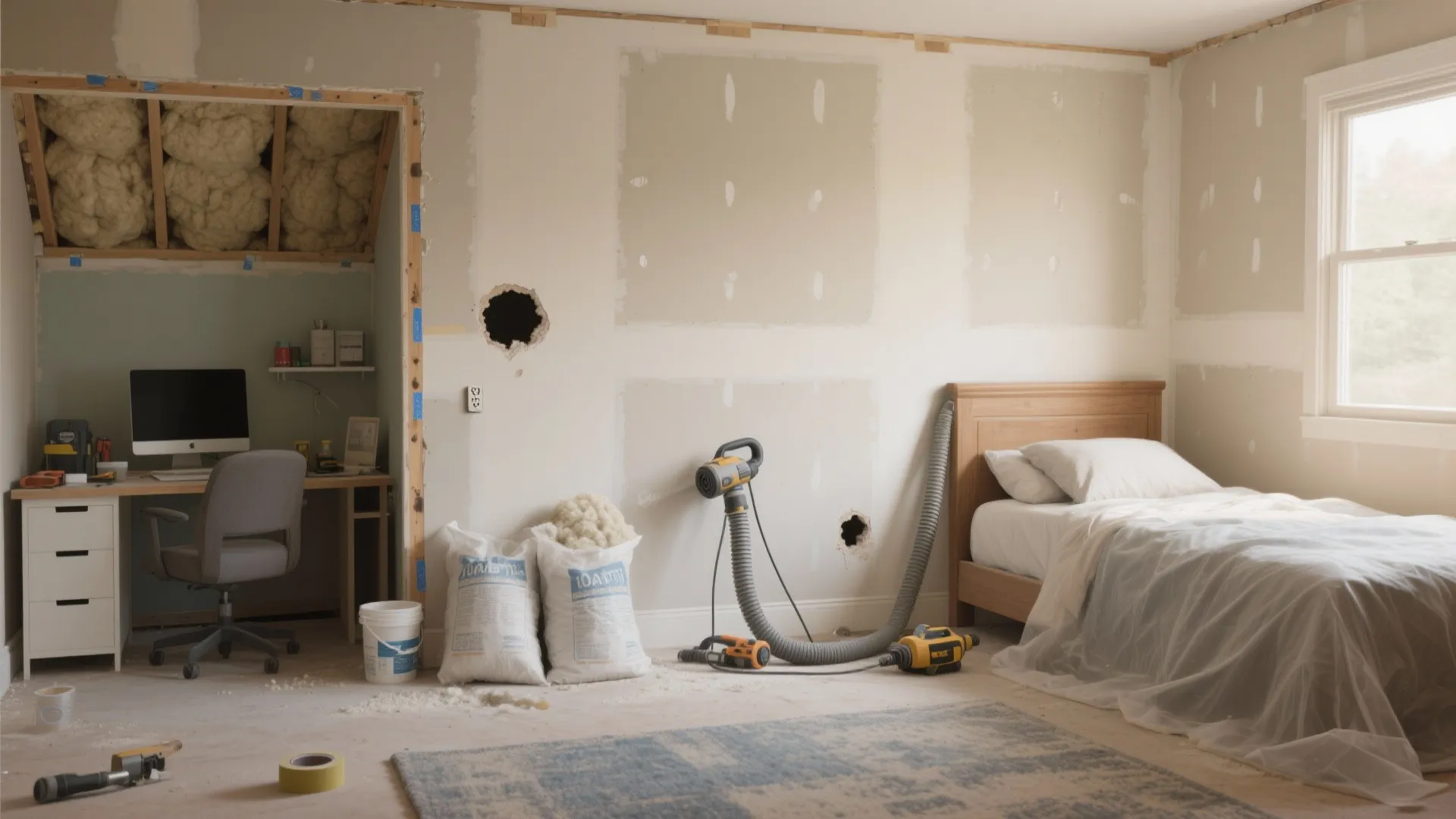 How to Insulate Walls Without Removing Drywall: DIY Guide: Fast-Track Guide to Efficient Wall Insulation—No Demolition Needed