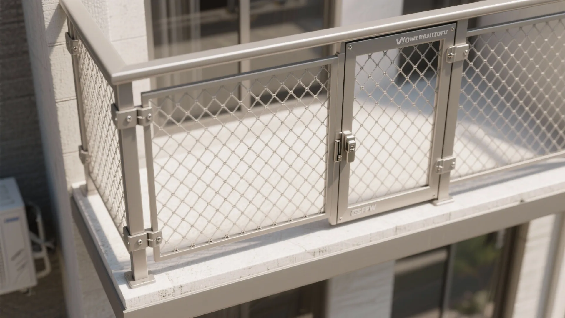 5) Retrofit mesh guards for pets and toddlers