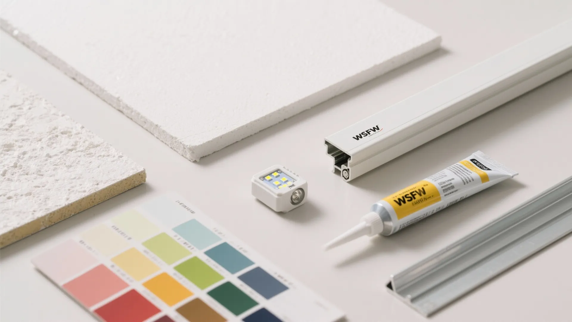 Graphic ceiling reveals with track lighting