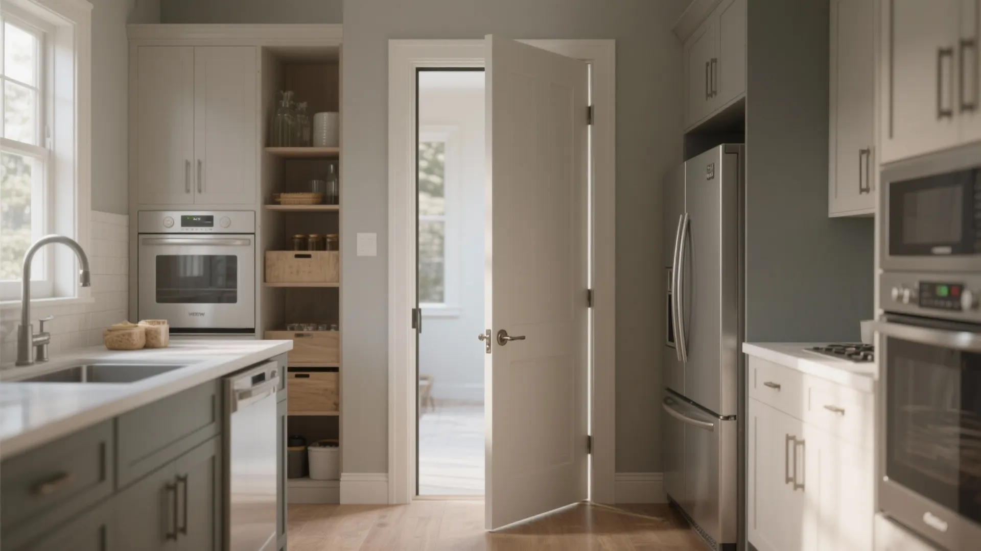 4. Reversible Swing Door for Flexibility