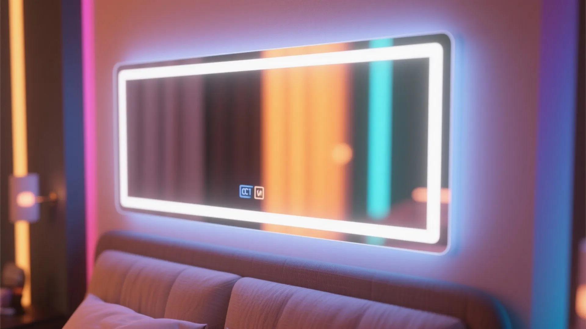 5. Accent and color-changing RGB for mood