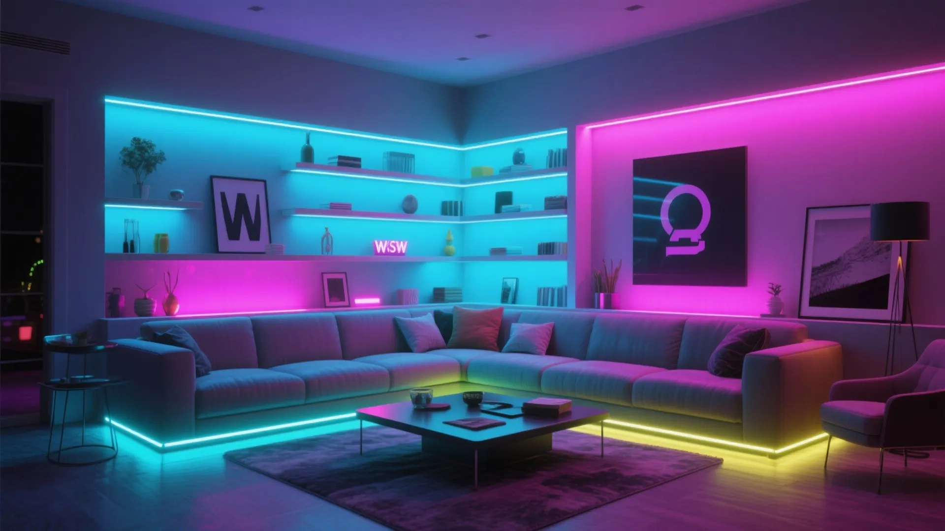 RGB LED Mood Lighting