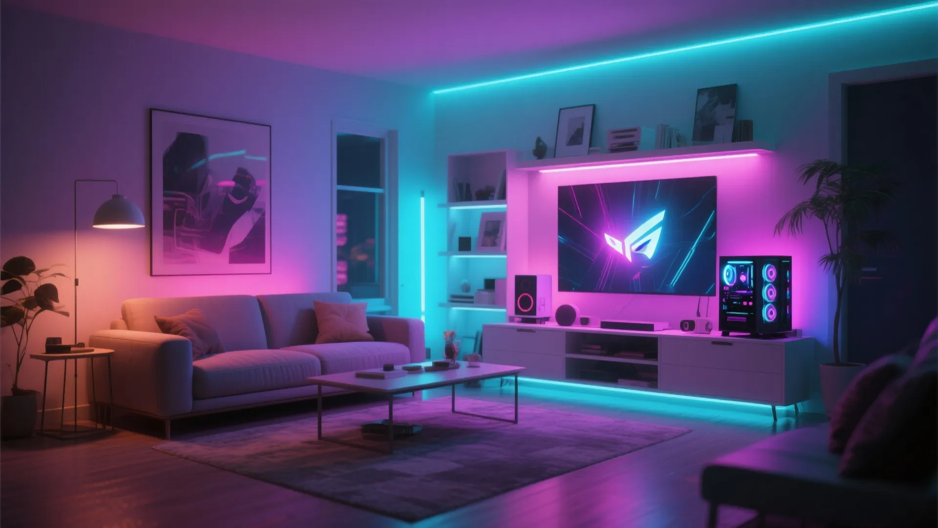 RGB as Ambient Lighting