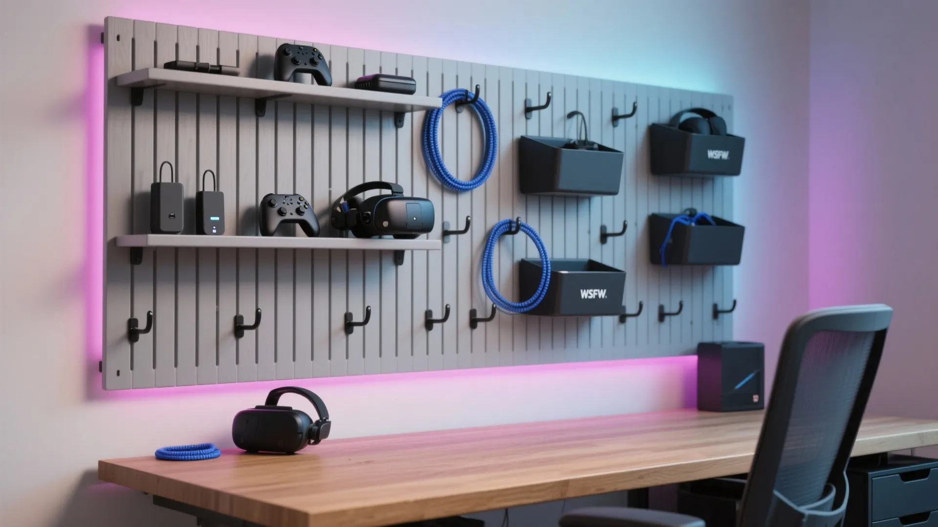 Modular Slatwall for Accessories