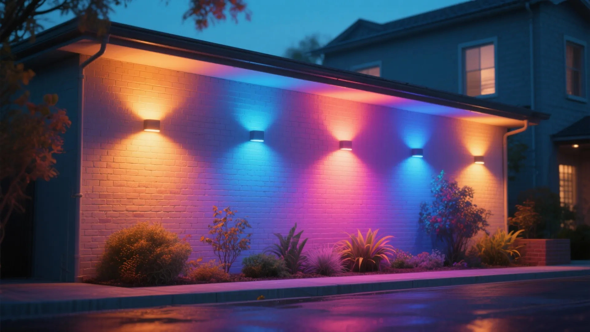 5. Smart RGB washes for seasonal flair