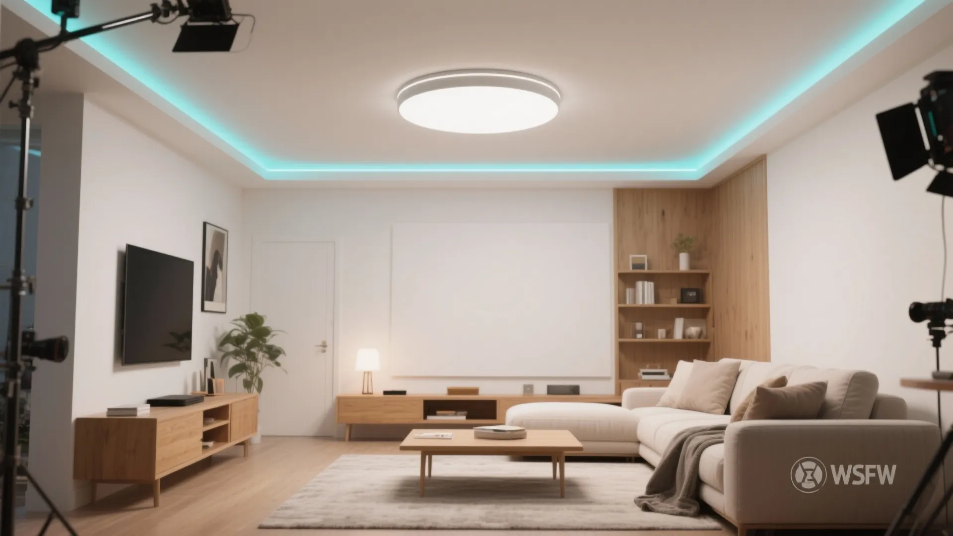 RGBW Cove plus Warm White Center for Flexible Mood