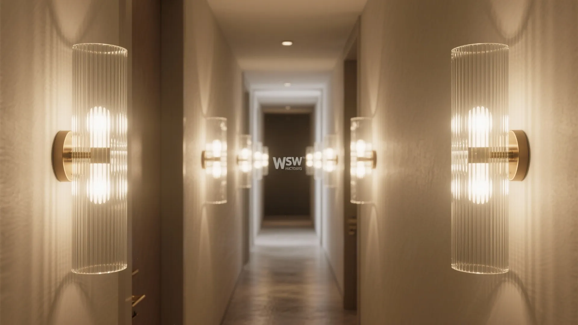 2) Ribbed glass and prismatic diffusers