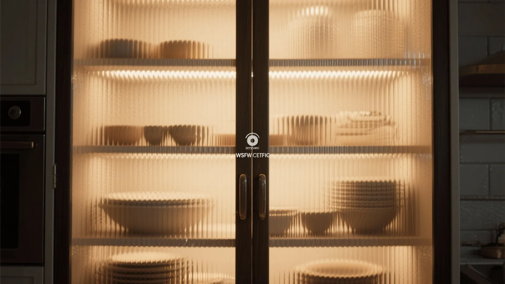 5. Patterned or ribbed glass for texture without full exposure