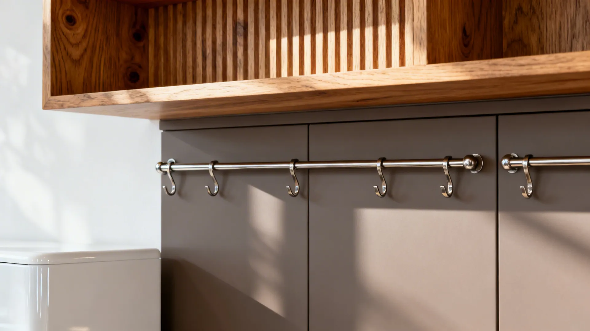 Warm Wood Notes: Oak, Ash, and Walnut Accents