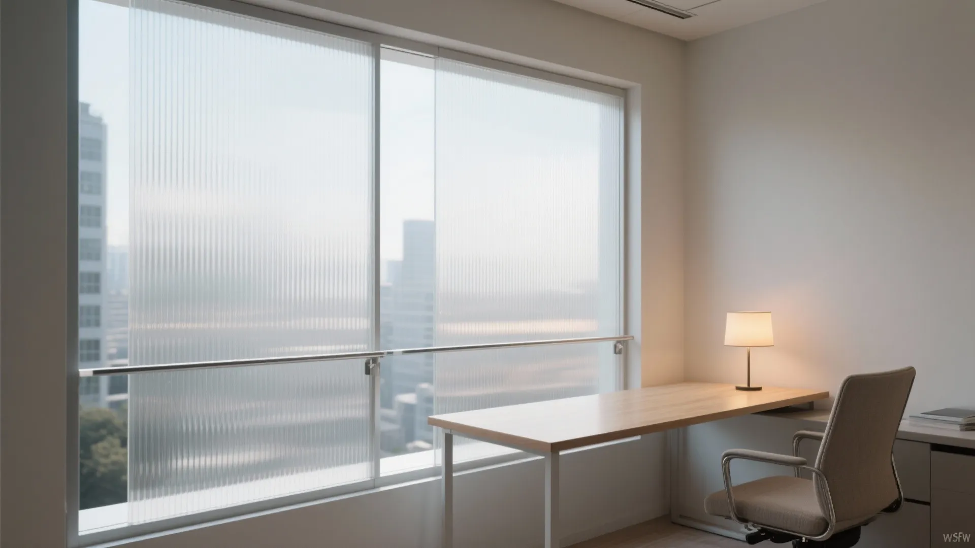 Ribbed Polycarbonate Panels to Diffuse Light