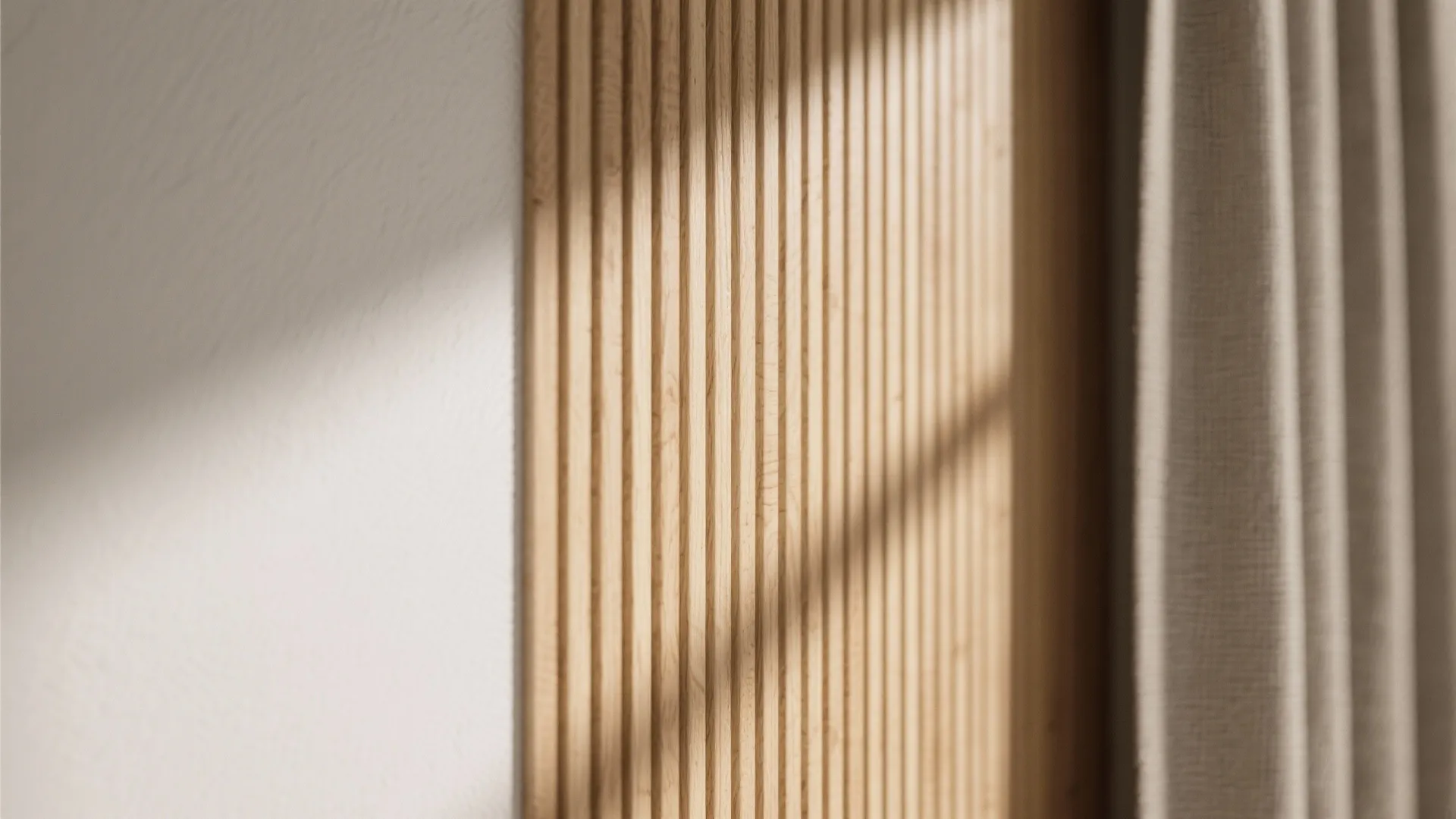 Warm wood accents to soften the box