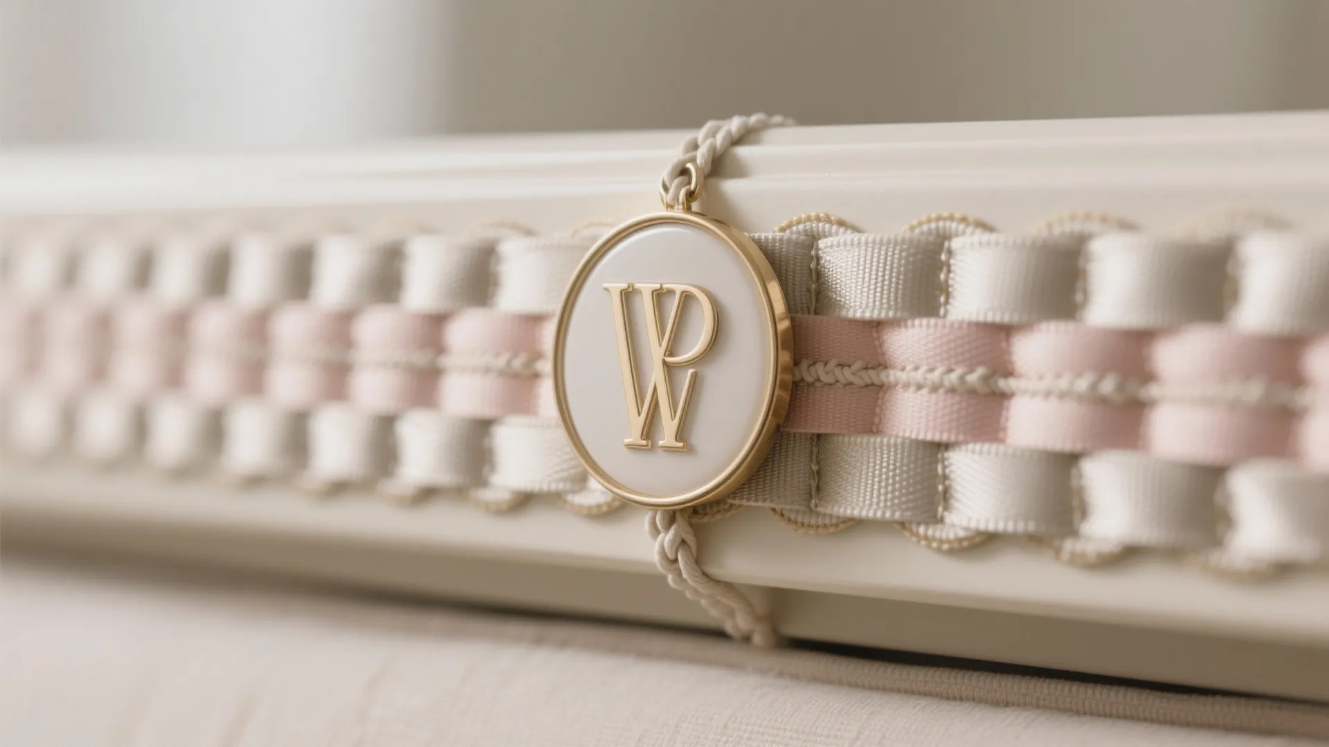 Ribbon Weave & Personal Monogram