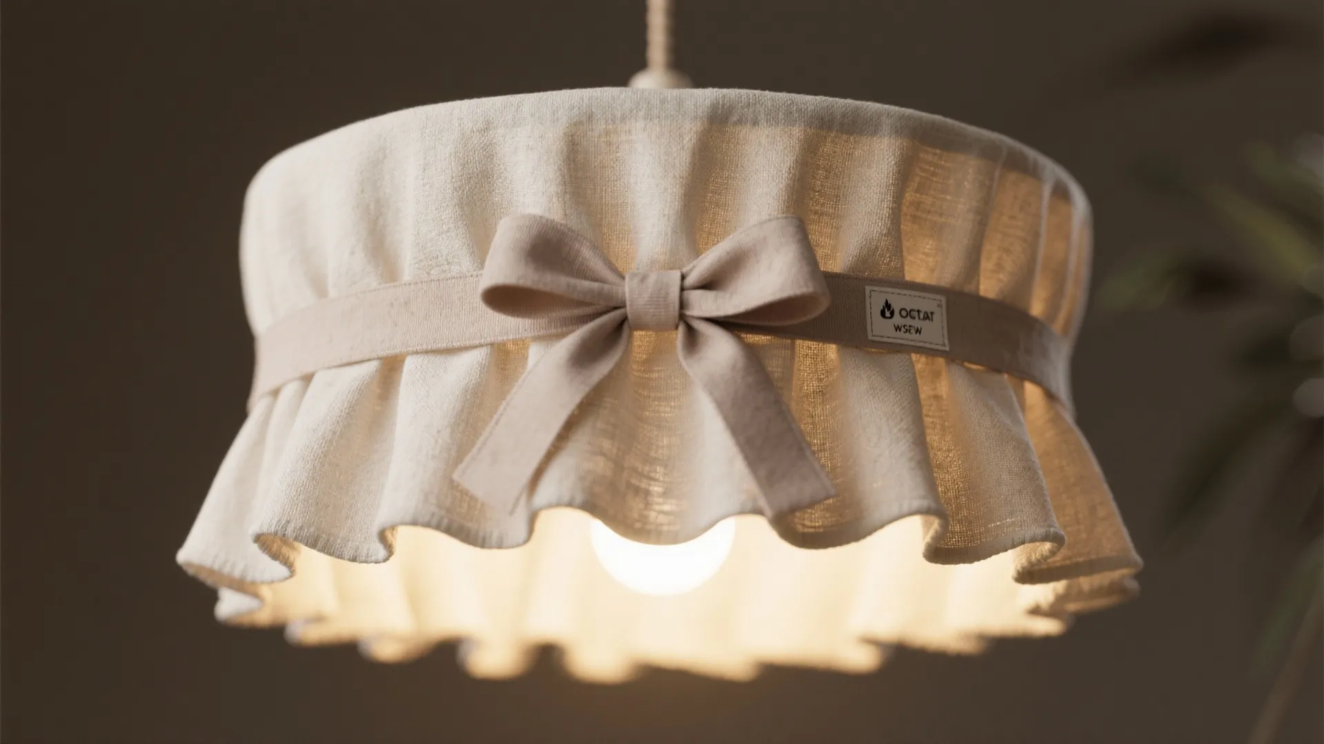 3. Fabric Ruffles or Ribbon Wraps