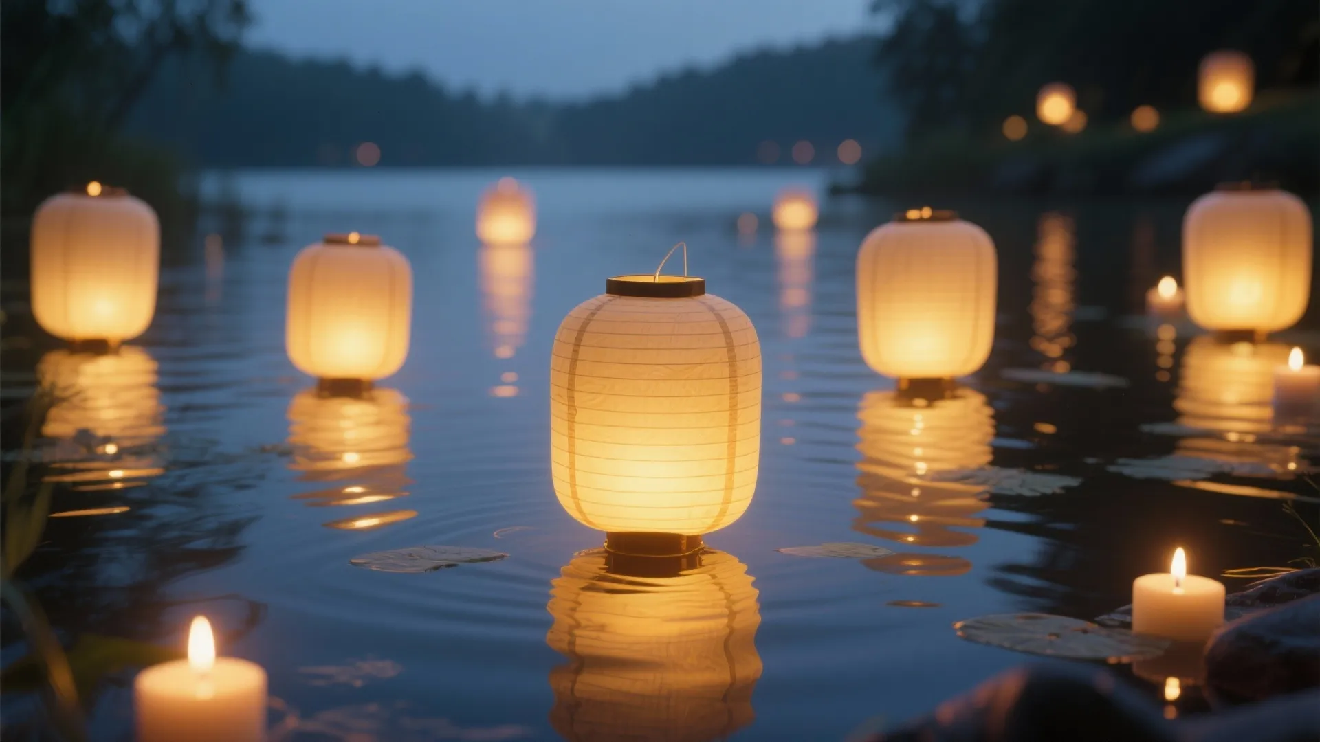 2. Rice Paper & LED Glow