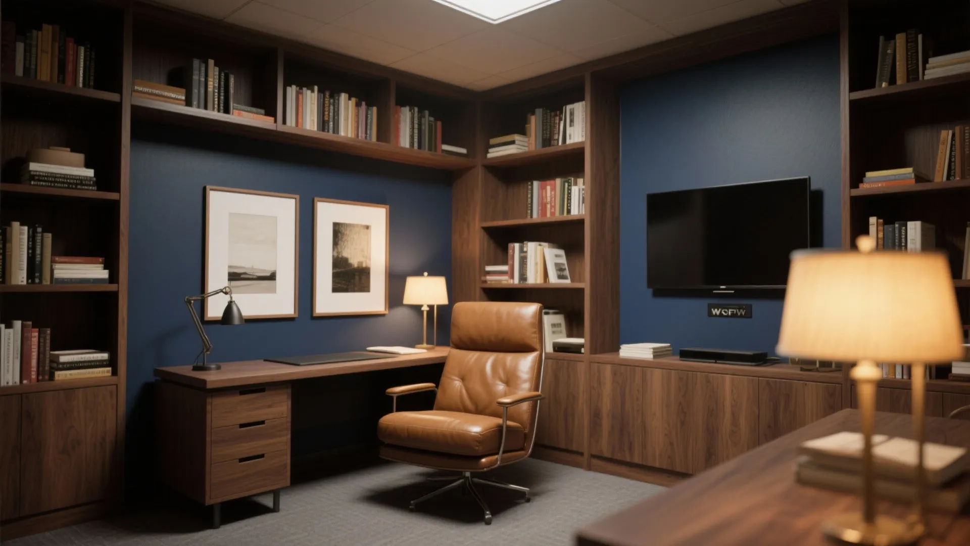 Rich Navy for Calm and Concentration