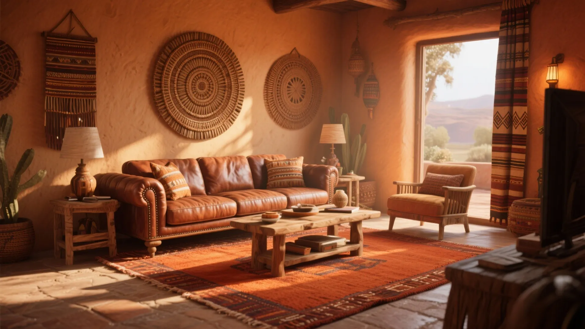 7. Rich Terracotta for Warmth and Energy