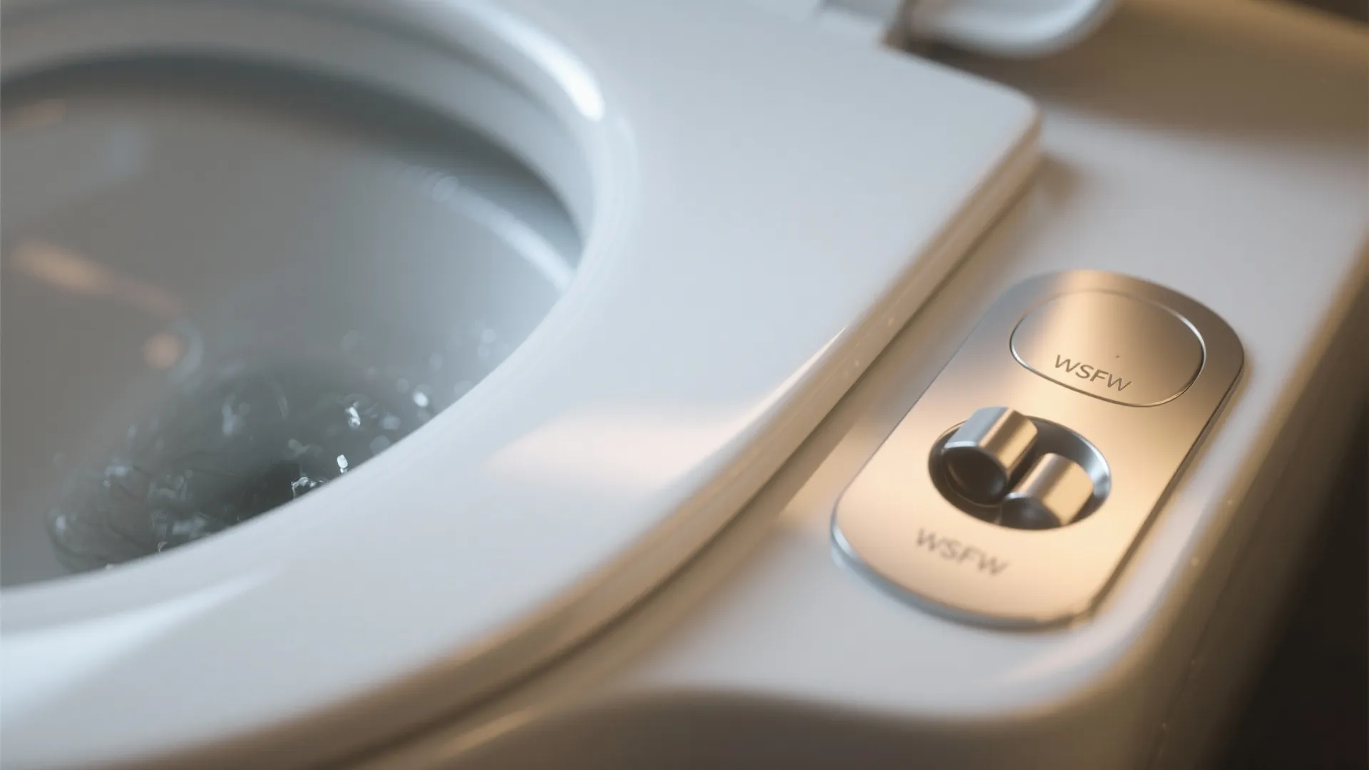 Smart fixtures: dual-flush, rimless bowls, and soft light layers