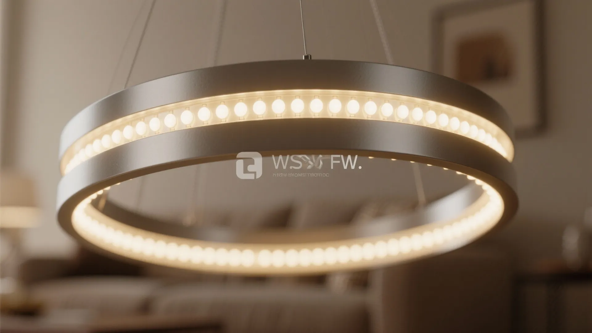 Sculptural LED ring that doubles as art