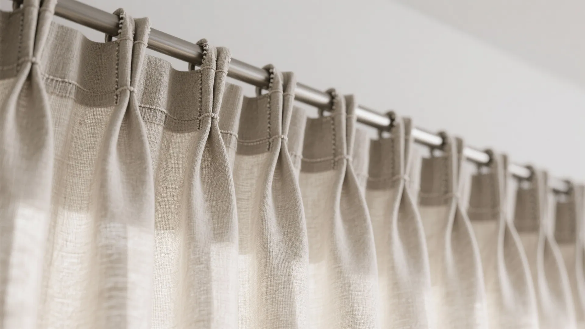 Ripple Fold (Wave) Drapes: Effortless Modern Lines
