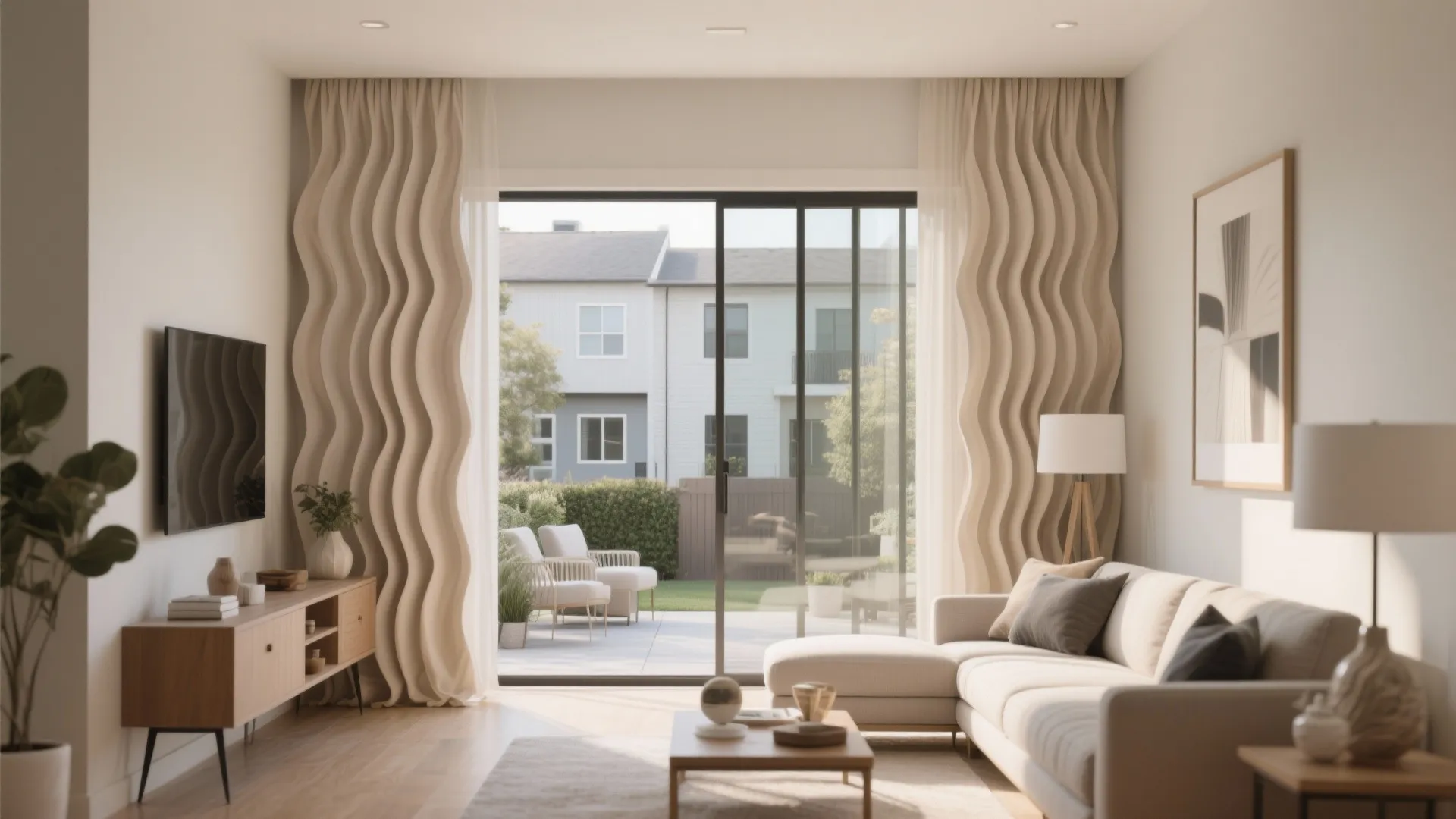 7. Ripple Fold Drapes