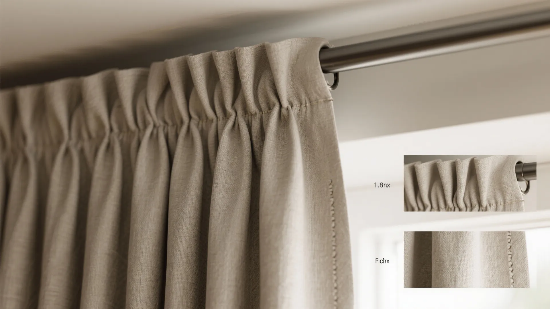 Ripple Fold or Pinch Pleat for Slim, Controlled Stacks