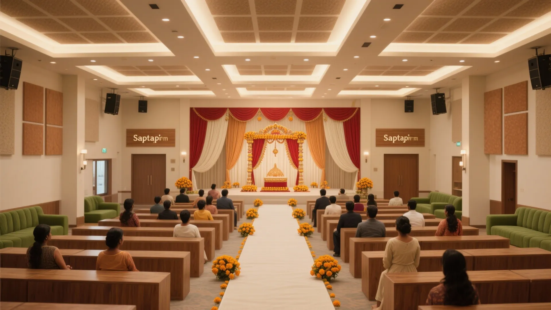 Saptapadi Marriage Hall Design: Transforming Event Spaces: Fast-Track Guide to Elegant, Practical Wedding Venue Interiors