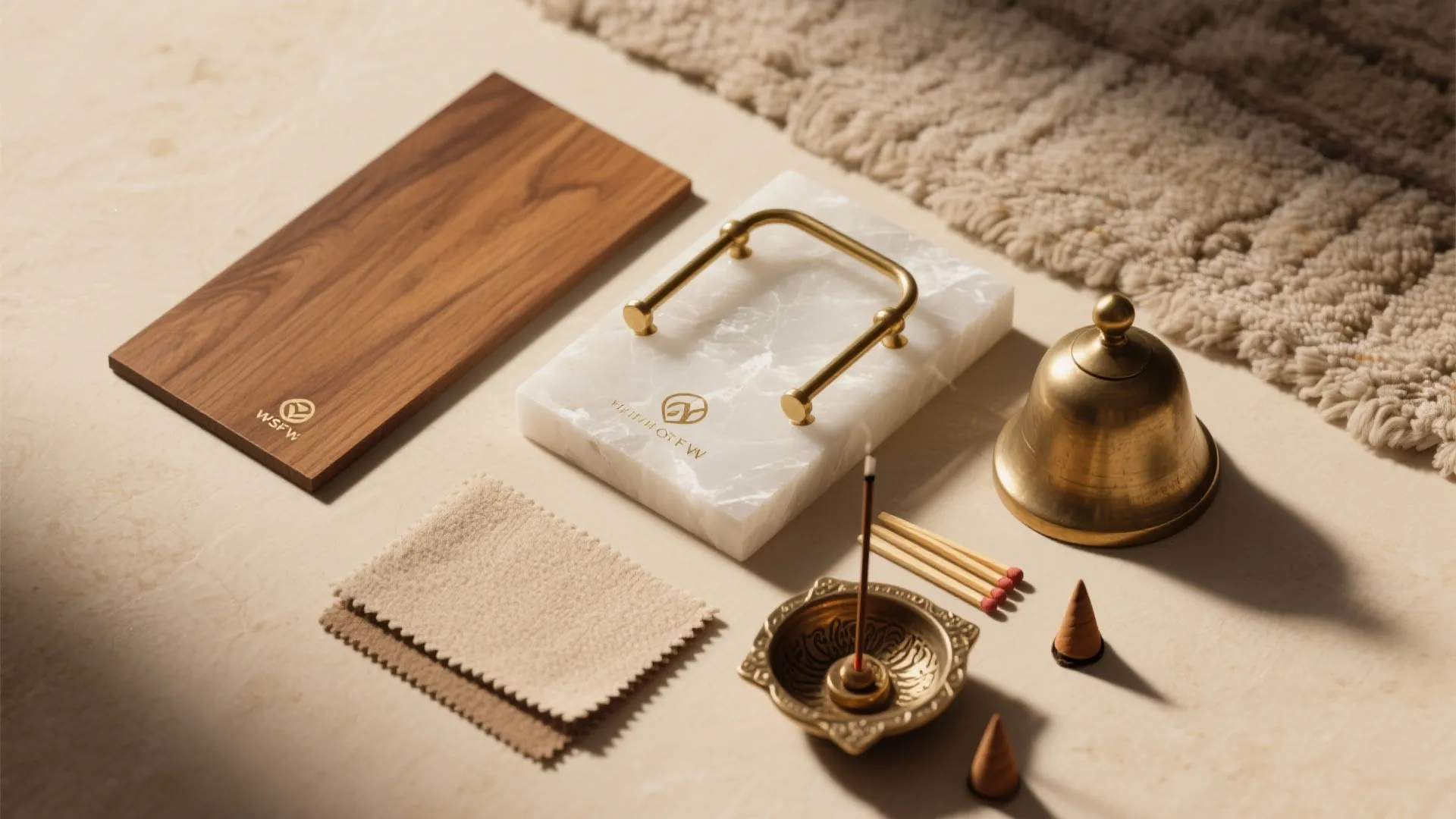 Warm materials, acoustics, and a calming ritual kit