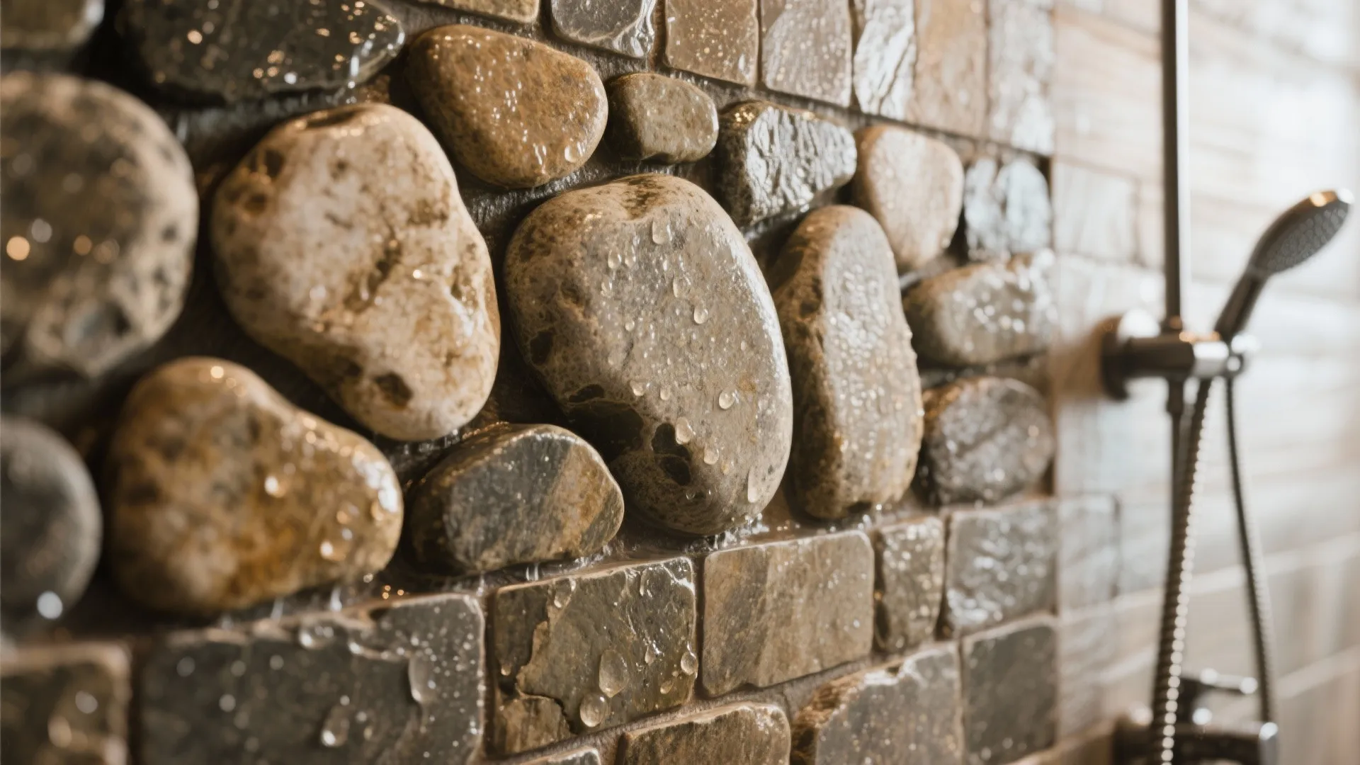 3. Statement Shower Walls