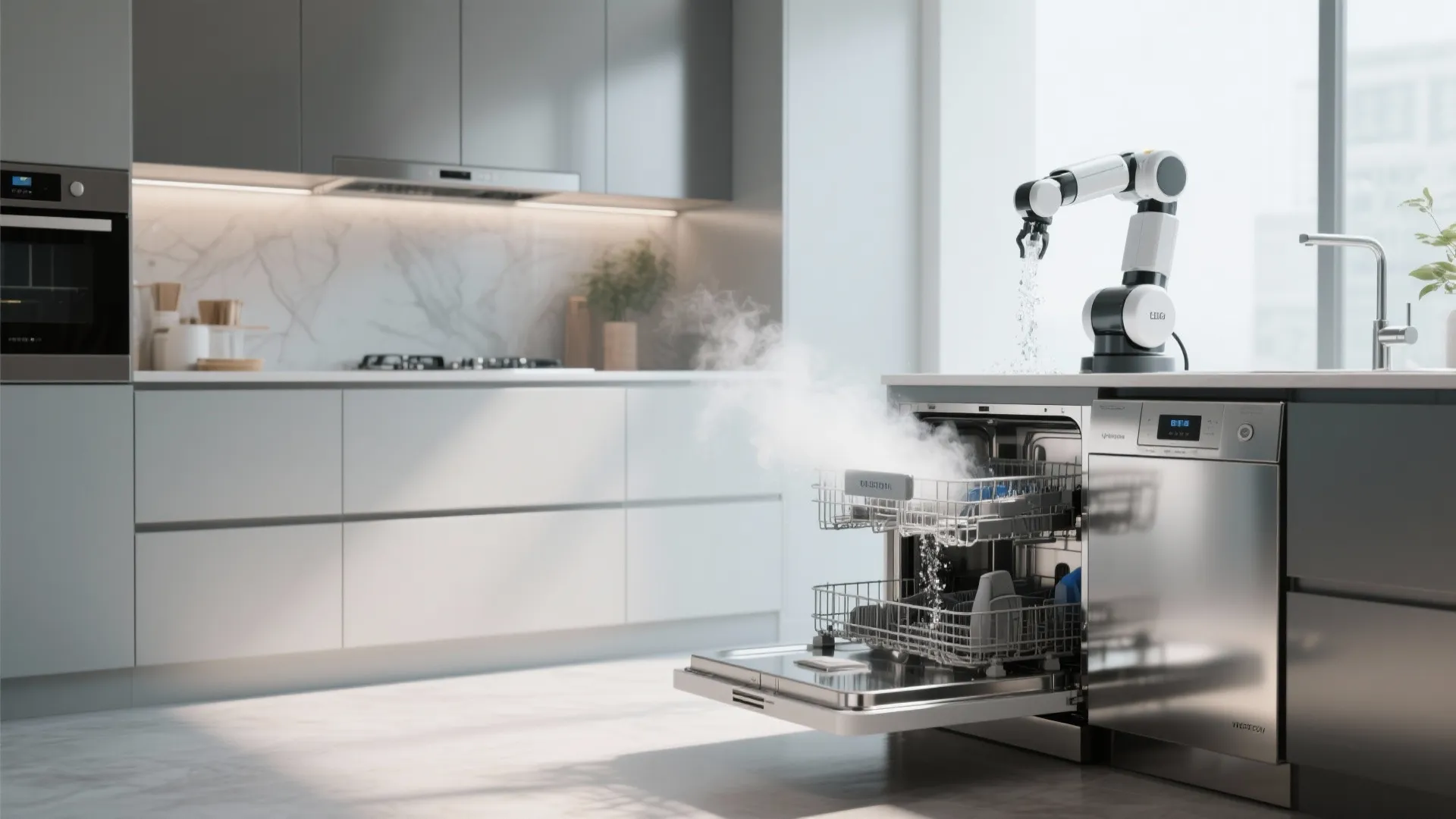 8. Robotic Dishwashers