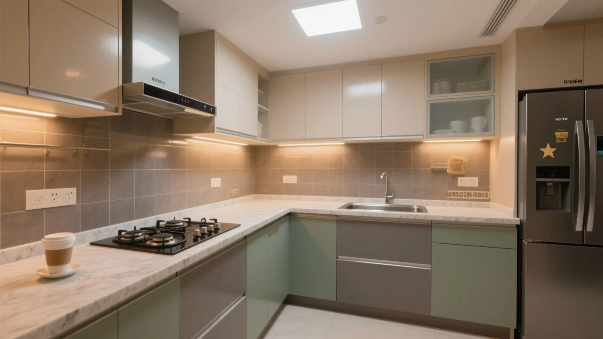 A robust modular kitchen that breathes