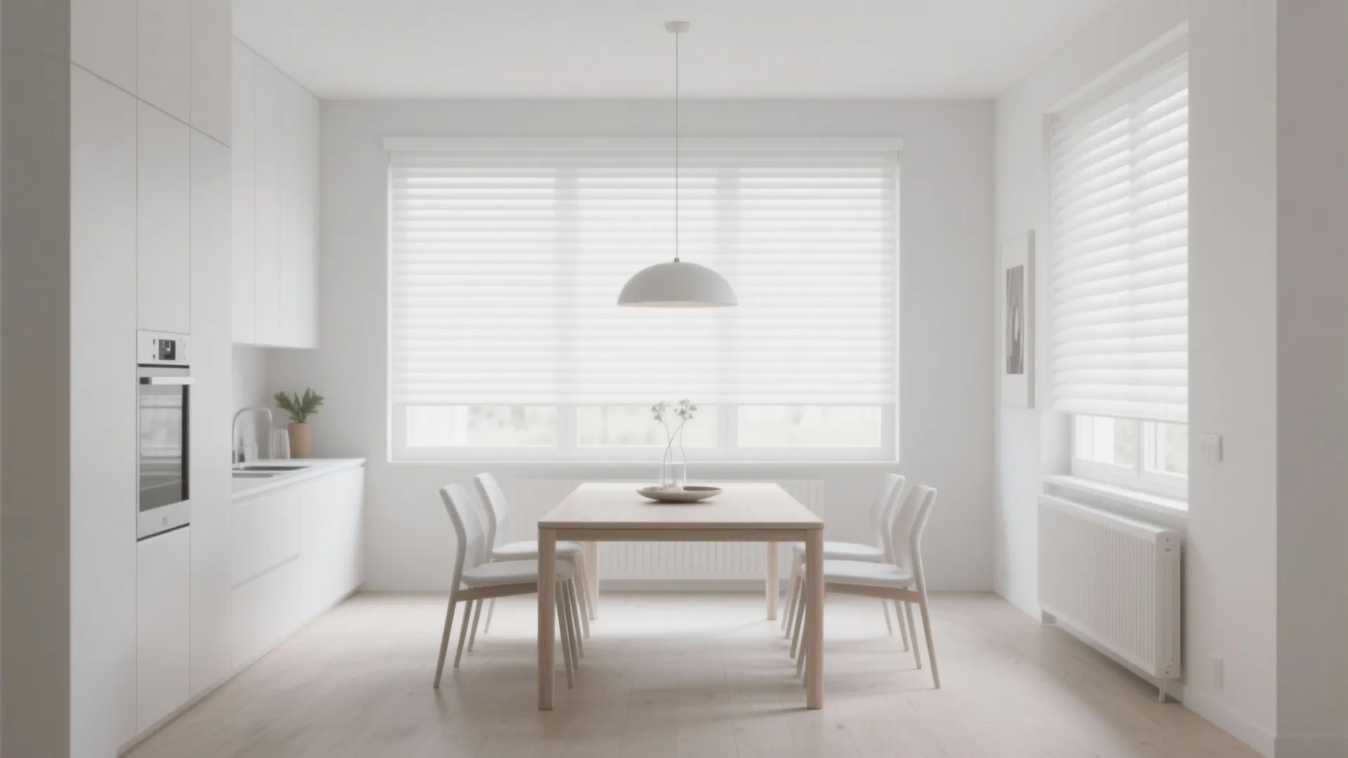 9. Minimalist Roller Blinds