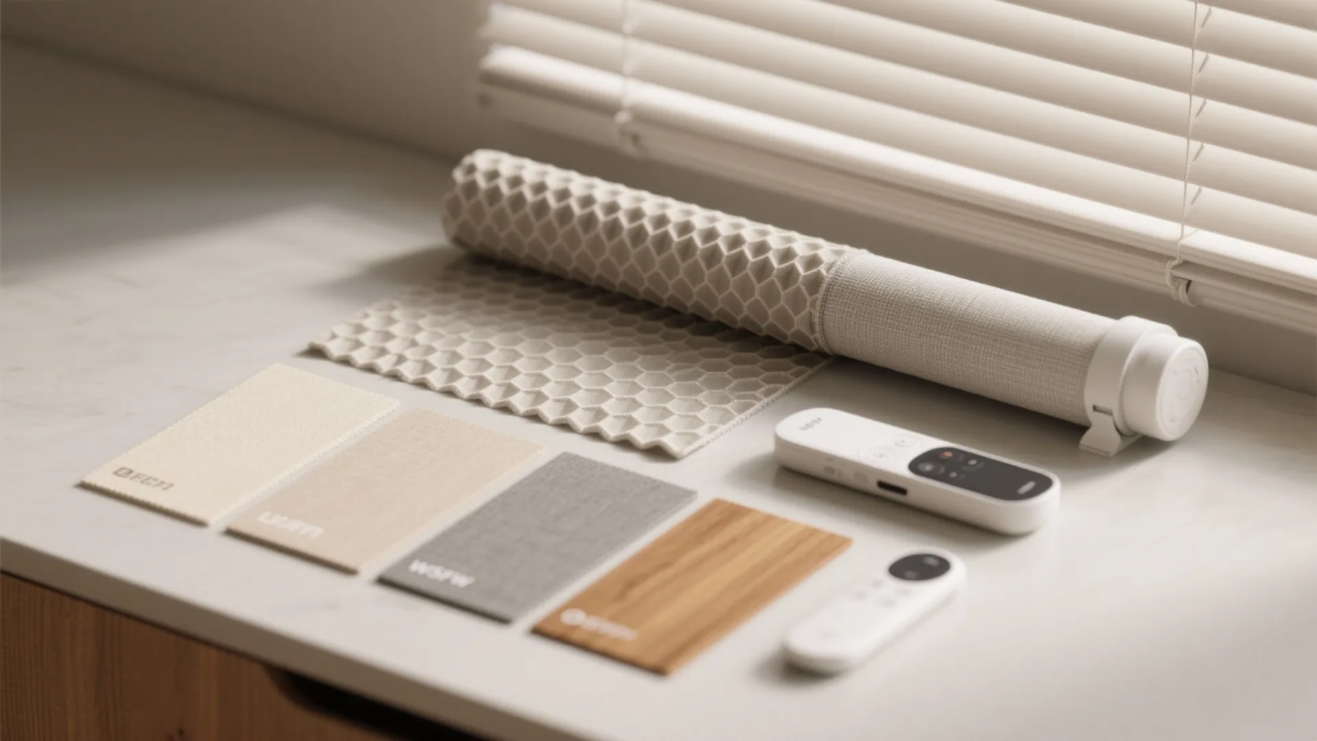 Inspiration 4: Slim Roller Shades or Cellular Shades